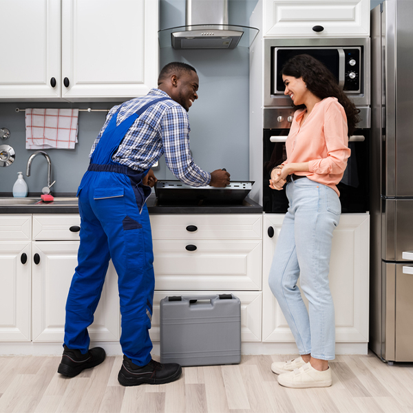 can you provide an estimate for cooktop repair before beginning any work in Hamilton